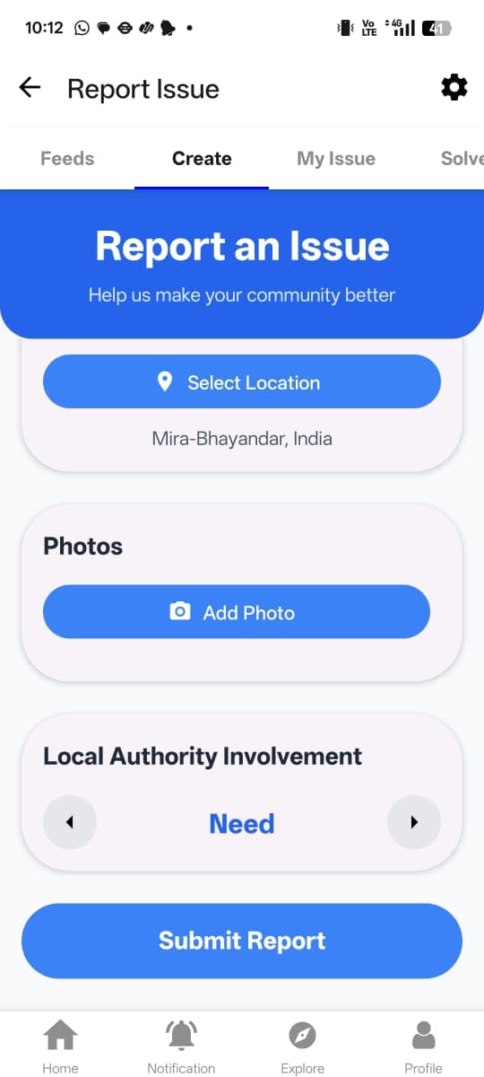 Location + Photo Upload